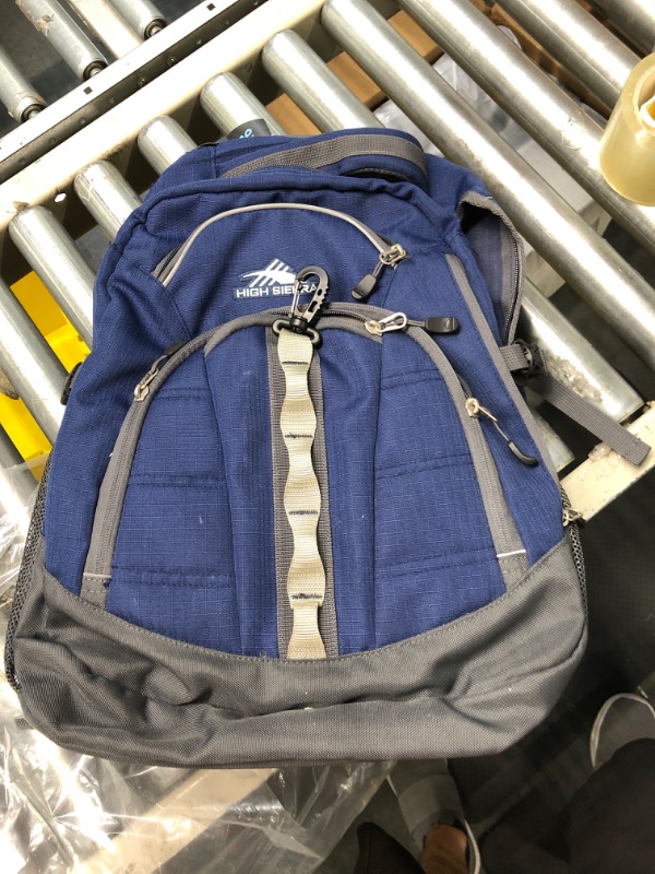 Photo 2 of High Sierra Access 2.0 Laptop Backpack, True Navy/Mercury, One Size Dark Blue