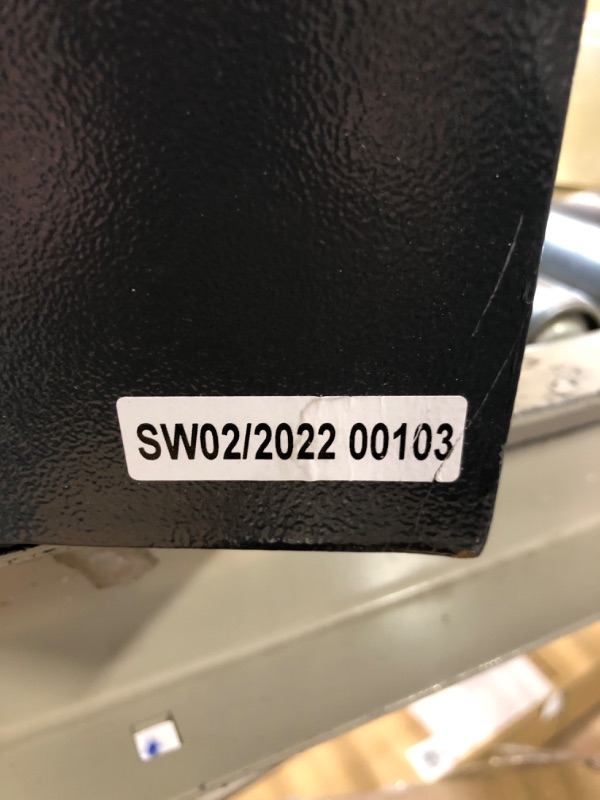 Photo 4 of 2.2 Cubic Home Safe Fireproof Waterproof, Fireproof Safe with Digital Keypad LED Light & Removable Shelf, Large Security Fire Safe Box for Money Firearm Documents Valuables 2.0 Cubic

*See Pics. Slight scrapes and wear along corners. 
**NO KEY. BATTERIES 