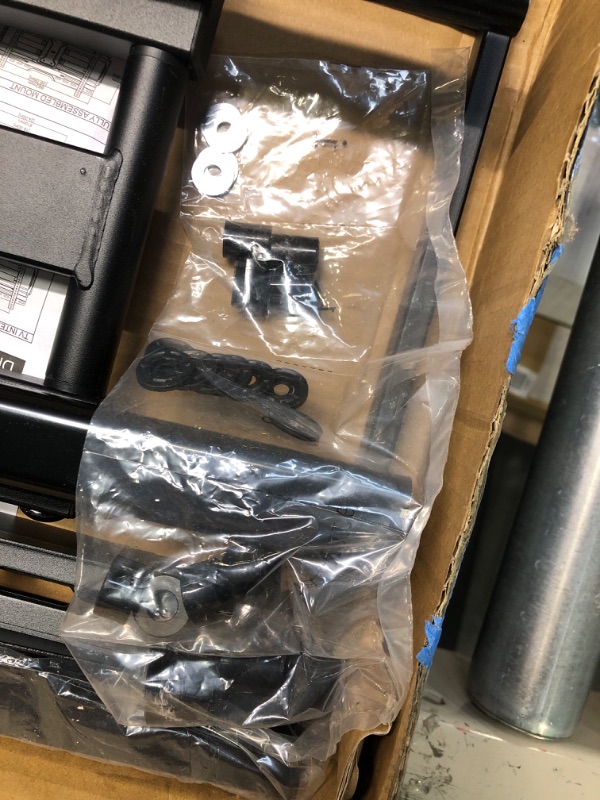 Photo 1 of USX MOUNT Full Motion TV Wall Mount Bracket fits for 32-90" TVs Holds up to 150lbs with Sliding Design for TV Centering, Swivel, Tilt, Max VESA 600x400mm, Arms for 16", 18", 24" Studs

*BOX WAS RETAPED, BUT ALL ITEMS INSIDE ARE NEW, ALL HARDWARE IN ORIGIN