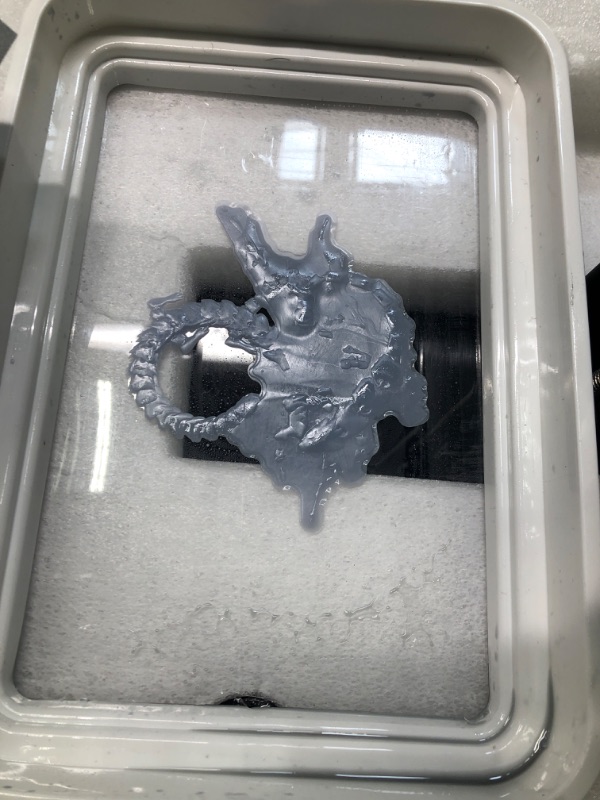 Photo 6 of Creality Resin 3D Printer Halot-Lite 8.9" Monochrome LCD Screen UV 4K Resin 3D Printers with High-Precision Integral Light Fast Printing WiFi Control Easy Slicing, Larger Print Size 7.55x4.72x7.87in Halot Lite

*see pics, item is still factory sealed, but