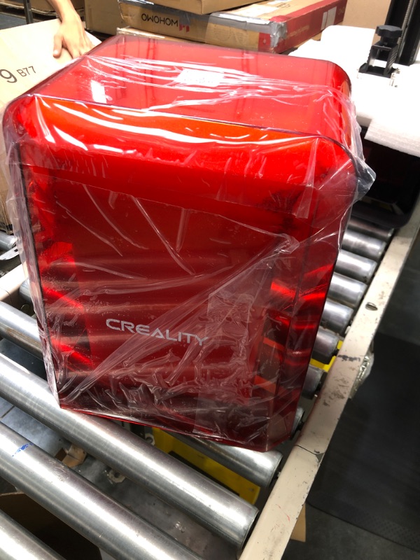 Photo 4 of Creality Resin 3D Printer Halot-Lite 8.9" Monochrome LCD Screen UV 4K Resin 3D Printers with High-Precision Integral Light Fast Printing WiFi Control Easy Slicing, Larger Print Size 7.55x4.72x7.87in Halot Lite

*see pics, item is still factory sealed, but