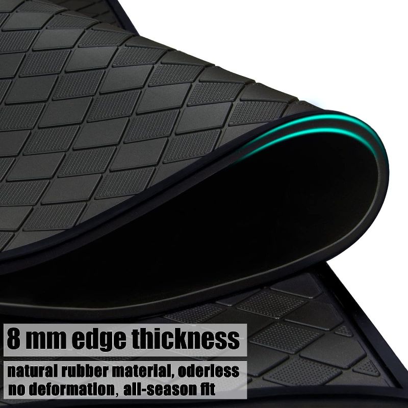 Photo 1 of TechInovat EZGO Golf Cart Mat Full Coverage Floor Liner Fits EZGO TXT Trimes(1994+), Valor(1994+), Express S4(2012-2020), Star Classic 36V, Workhorse Gas and Electric
