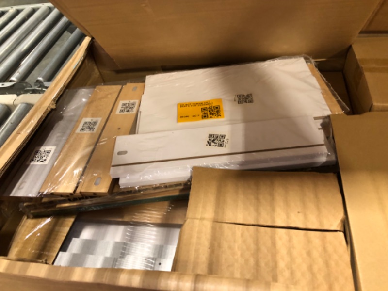 Photo 1 of Melissa & Doug Freestanding Wooden Fresh Mart Grocery Store - Supermarket Pretend Play, Kids Play Store, Toy Food Stand For Toddlers And Kids Ages 3+ - FSC-Certified Materials (ALL ITEMS STILL IN ORGINAL PACKAGING INSIDE IT BOX)