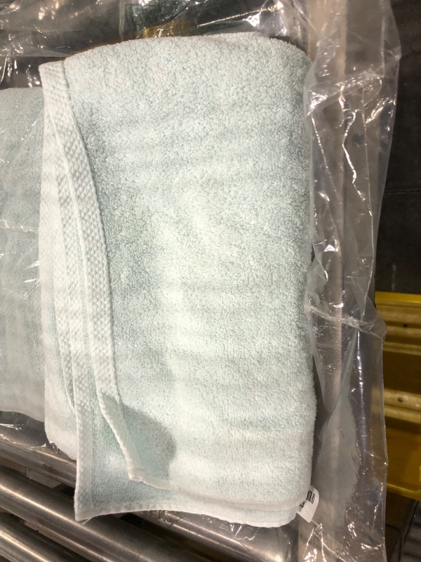 Photo 1 of AMAZON BASIC TEAL TOWELS 30X54-2 COUNT