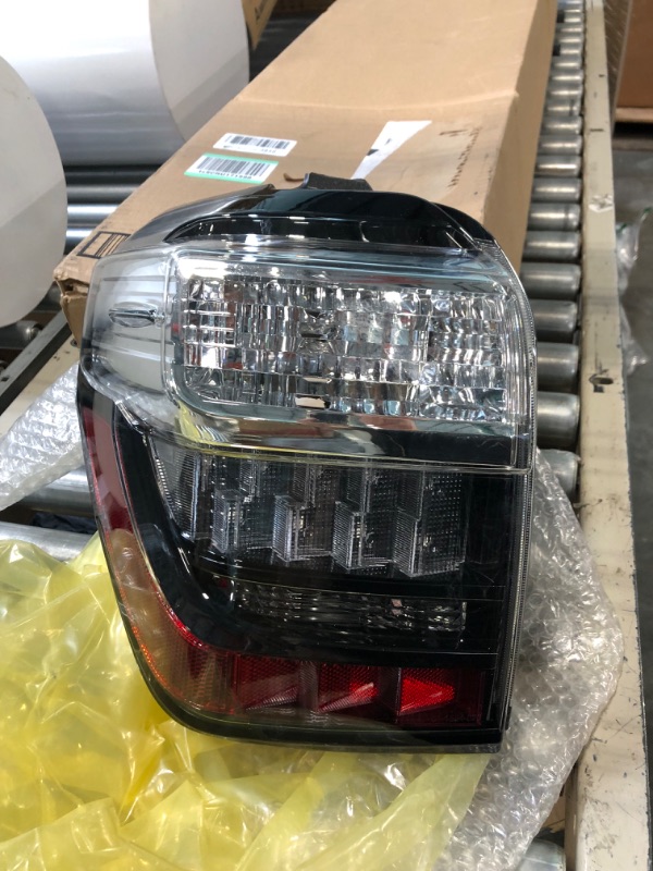 Photo 4 of Archaic Tail Light Assembly Fits for 2014-2022 Toyota 4Runner OE Style Clear Lens Rear Lamp w/Harness Set, Plug & Play, Driver Side, 8156135392 8156135390