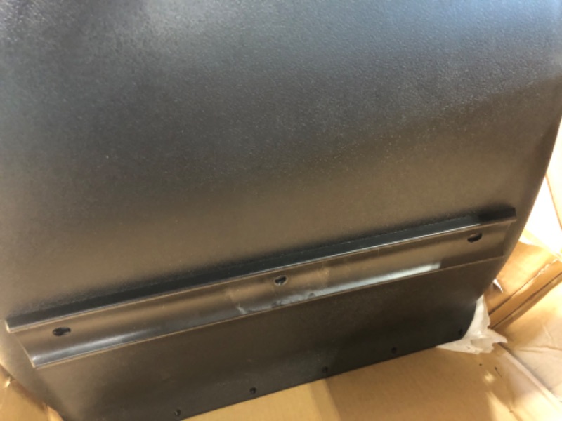 Photo 1 of CHDT66 Quarter Fenders for Semi Truck, 24" x 24" Black Poly Fender Set, OEM 2" Tube Bracket and All Hardware Included, Right and Left, Freightliner Kenworth Peterbilt Columbia Accessories