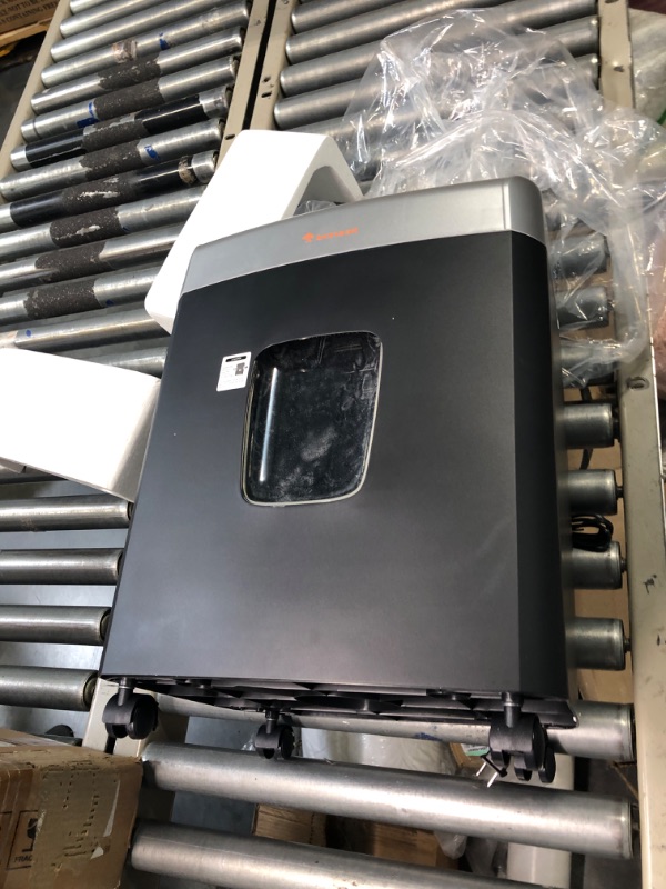 Photo 1 of Bonsaii C233-B 110-Sheet Autofeed Shredder and 24-Pack Lubricant Sheets