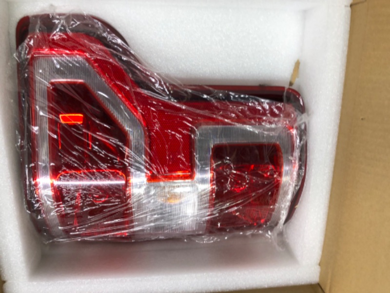 Photo 2 of GORWARE Tail Light Assembly for Ford F150 2018 2019 2020 Pickup Brake F-150 TailLight Rear Lamp Replacement OE Style Red Lens Housing - Passenger Side/RH