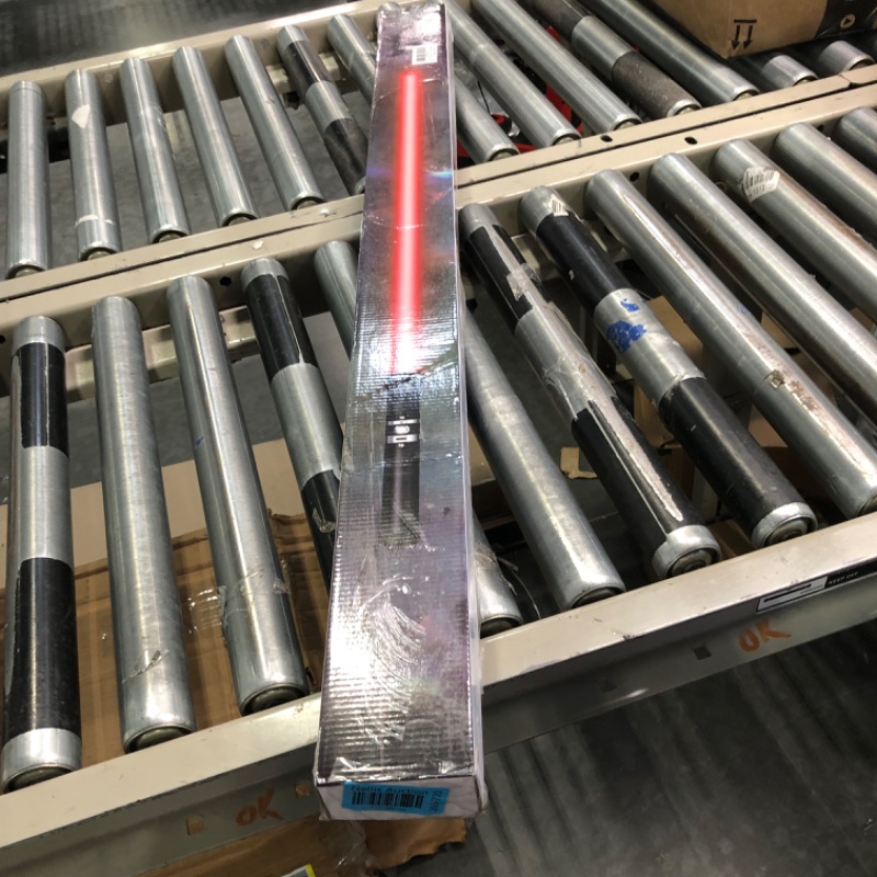 Photo 1 of HOCET Star Wars Neo Realistic Pixel Lightsaber Metal Hilt Full Size,Smooth Swing Force FX Lightsaber,Heavy Dueling Lightsaber,Black Series Light Saber,Costume Toys for Kids(Silver)