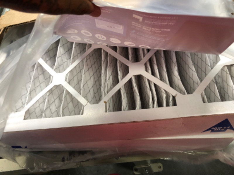 Photo 1 of BNX TruFilter 20x20x4 (19 1/2’’ x 19 1/2’’ x 3 5/8‘’) MERV 13 Air Filter (SlimFit) (2-Pack) - MADE IN USA - Electrostatic Pleated Air Conditioner HVAC AC Furnace Filters for Health, Allergies, Pollen, Mold, Bacteria, Smoke, Allergen, MPR 1900 FPR 10 20x20