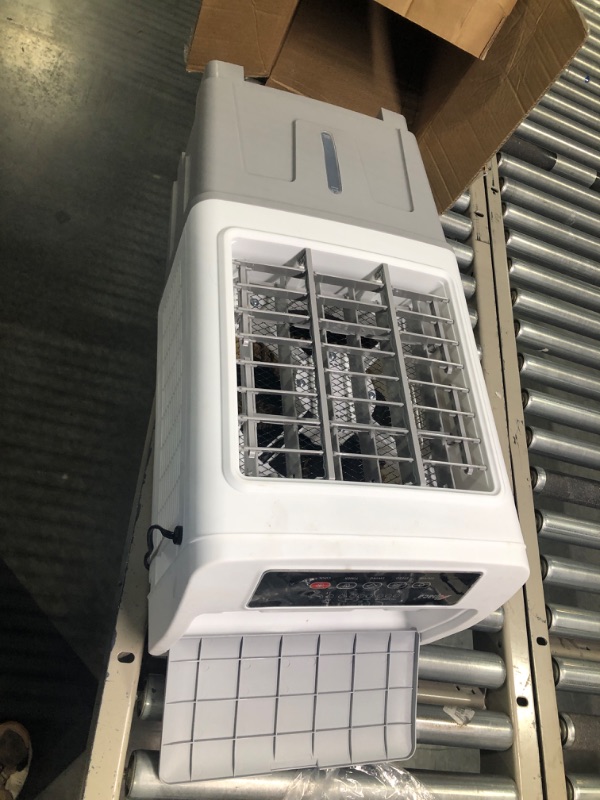 Photo 3 of ALPACA Portable Evaporative Air Cooler 3 in 1 Swamp Cooler with Remote Control, 5.3 Gal Water Tank, 3 Speed Cooling Fan, 4 Ice Packs, Portable Air Conditioner Auto Oscillation for Room, Home & Office