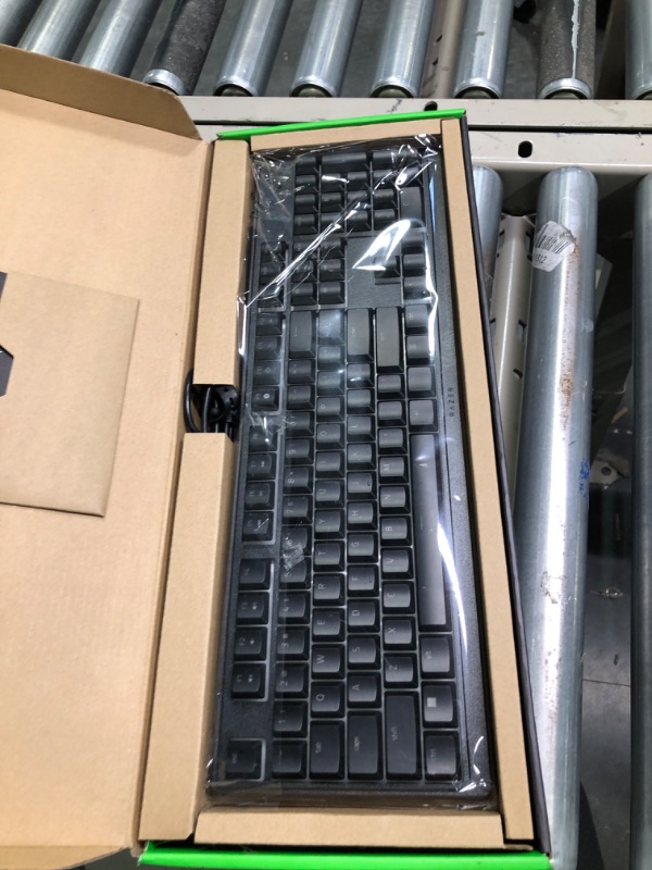 Photo 3 of Razer Ornata V3 X Gaming Keyboard: Low-Profile Keys - Silent Membrane Switches - Spill Resistant - Chroma RGB Lighting - Ergonomic Wrist Rest - Classic Black