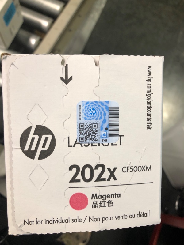 Photo 3 of Original HP 206X Black High-yield Toner Cartridge | Works with HP Color LaserJet Pro M255, HP Color LaserJet Pro MFP M282, M283 Series | W2110X