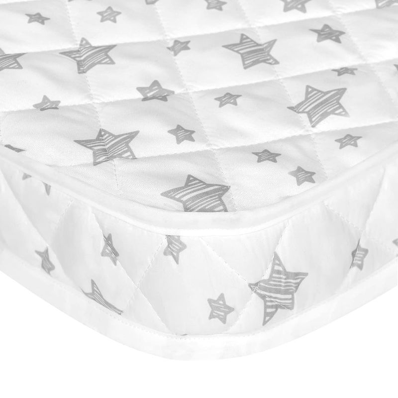 Photo 1 of 
Crib Mattress Topper, Memory Foam Crib and Toddler Bed Mattress Topper with Removable Cover, 52" x 27" x 2"