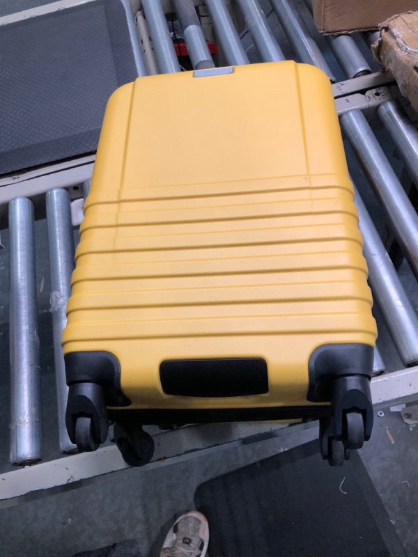 Photo 1 of Ben Sherman Spinner Travel Upright Luggage Hereford, Mustard, 4-Wheel 24