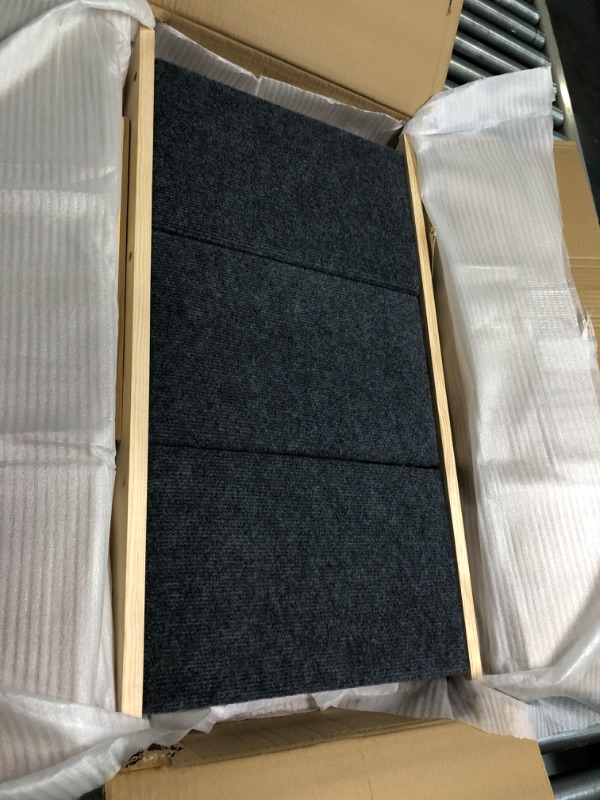 Photo 3 of 
Woohoo Dog Ramp - with Innovative Non-Slip Rubber Mat - for Couch and Bed - 41" Long and Adjustable from 14" to 25" - Great for Pets of All Ages