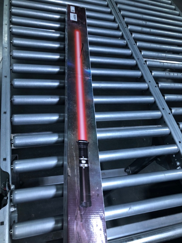 Photo 1 of HOCET Star Wars Neo Realistic Pixel Lightsaber Metal Hilt Full Size,Smooth Swing Force FX Lightsaber,Heavy Dueling Lightsaber,Black Series Light Saber,Costume Toys for Kids(Black)