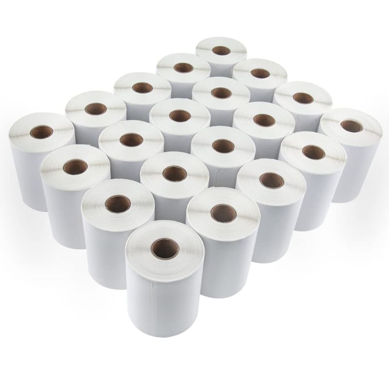 Photo 1 of L LIKED 20 Rolls Compatible with Dymo 1744907 Internet Postage Labels 4" x 6" Shipping Labels Compatible with Rollo, DYMO 4XL & Zebra Desktop...
