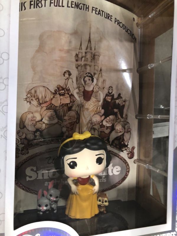 Photo 3 of Funko Pop! Movie Poster: Disney 100 - Snow White and The Seven Dwarfs, Snow White & Woodland Creatures