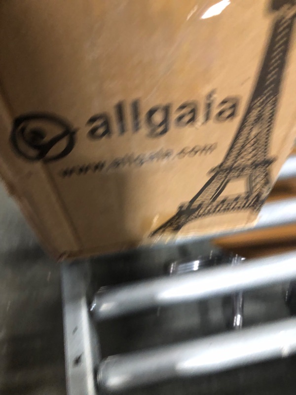 Photo 2 of Allgala 24" Eiffel Tower Statue Decor Alloy Metal, Black 24" Black