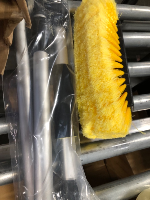 Photo 1 of Anyyion 51-Inch Car Wash Brush with 10-Inch Soft Bristle, On/Off Switch for Car Truck Boat Washing Brush, Perfect for Cleaning House Siding, Auto Cars,...
