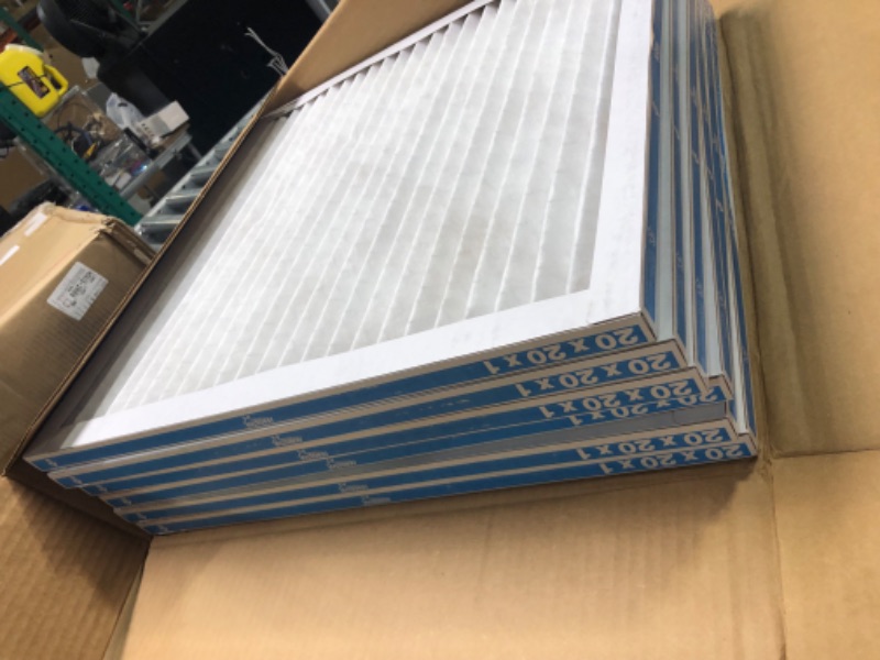 Photo 1 of Aerostar 14x24x1 MERV 11 Pleated Air Filter, AC Furnace Air Filter, 6 Pack (Actual Size: 13 3/4"x 23 3/4" x 3/4")
