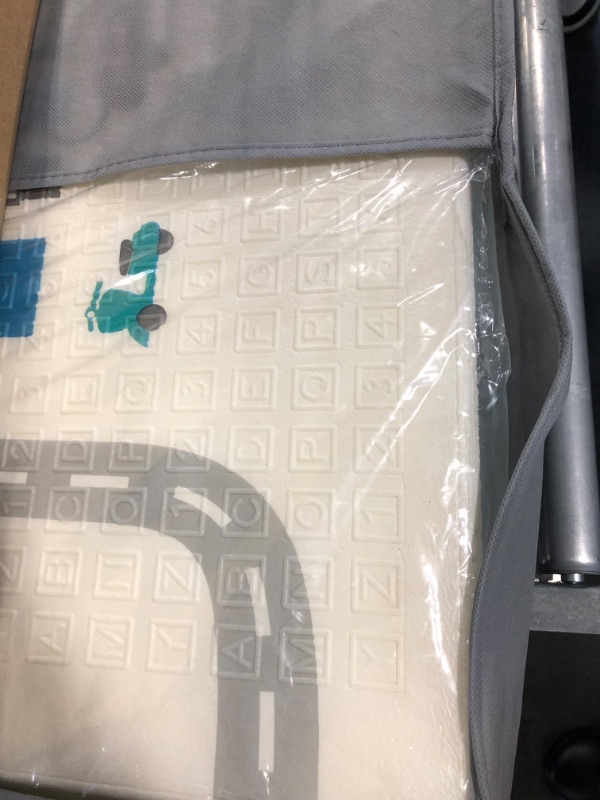 Photo 1 of Foldable Baby Play Mat 0.4 Inch Thick Waterproof Baby Crawling Mats 79” x 71” Extra Large Play Mats for Babies Reversible Multifunctional Mats (0.4inch Letter)