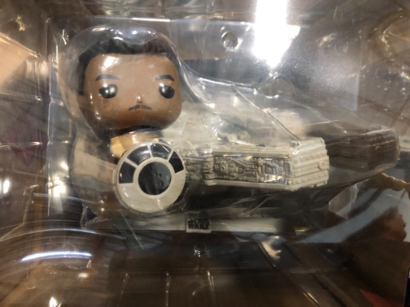Photo 4 of Funko Pop! Ride Super Deluxe: Star Wars - Lando Calrissian in The Millenium Falcon (Shared Galactic Convention, Amazon Exclusive), Multicolor