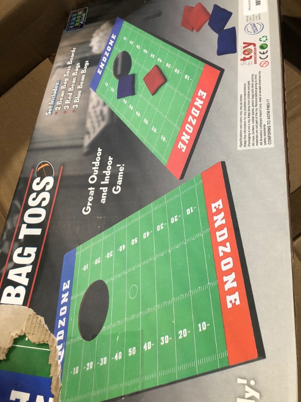 Photo 2 of Bean Bag Toss Kids Cornhole Game Set Fun Outdoor and Indoor Play Backyard Sports for Boys and Girls All Ages
