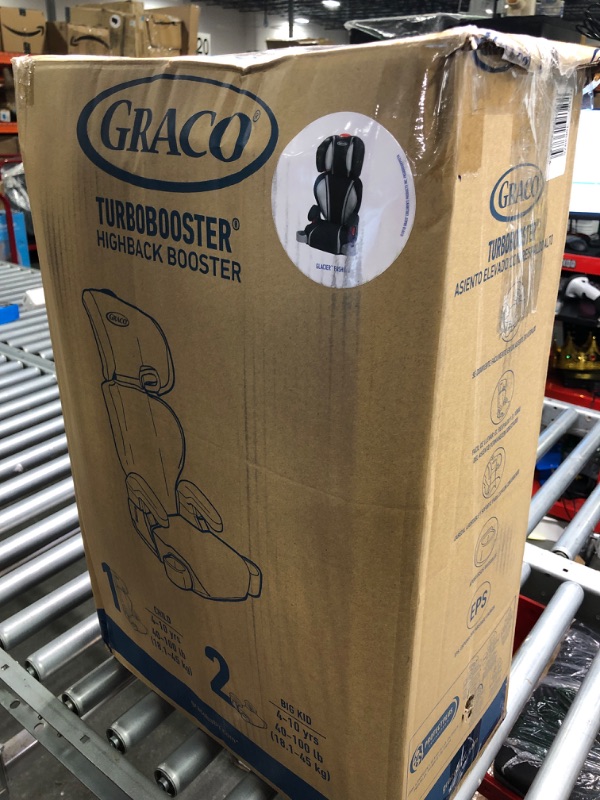 Photo 4 of Graco TurboBooster Highback Booster Seat, Glacier