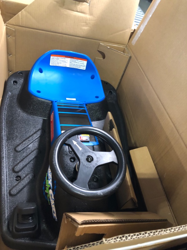 Photo 1 of Razor Crazy Cart Shift for Kids Ages 6+ (Low Speed) 8+ (High Speed) - 12V Electric Drifting Go Kart for Kids - High/Low Speed Switch and Simplified Drifting System, for Riders up to 120 lbs