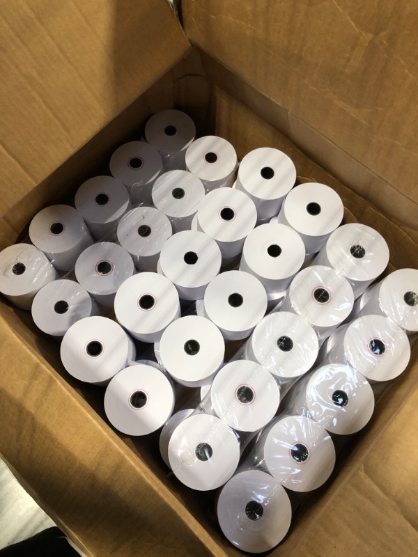 Photo 2 of Gorilla Supply Thermal Paper Receipt Roll 2-1/4" x 50' BPA Free 50 Rolls 2 1/4" X 50'