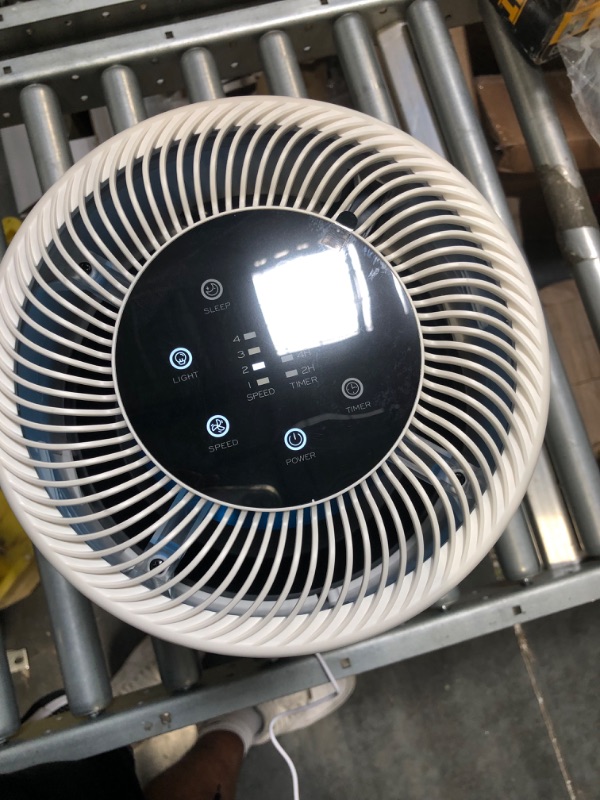 Photo 1 of Air Purifier for Bedroom, H13 True HEPA Air Purifier for Home Large Room Up to 1722ft², with Night Light, Sleep Mode for Allergies Pets Dust Smoke Pollen Dander Hair Smell and Dog Odor Ice-Blue