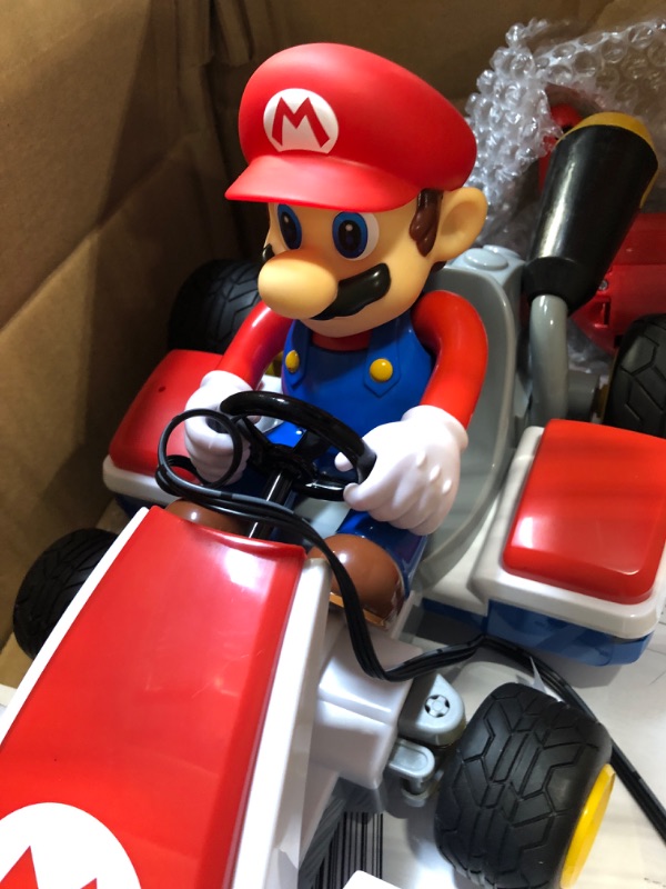 Photo 1 of Carrera RC Officially Licensed Mario Kart Racer 1: 16 Scale 2.4 Ghz Remote Radio Control Car Vehicle Mario Kart Race Kart - Mario