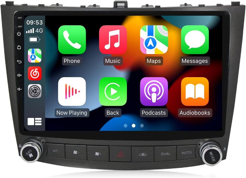 Photo 1 of Android 11 Car Radio for Navigation for Lexus IS250 IS200 IS220 IS300 IS350 Head Unit Car GPS Stereo Multimedia Player