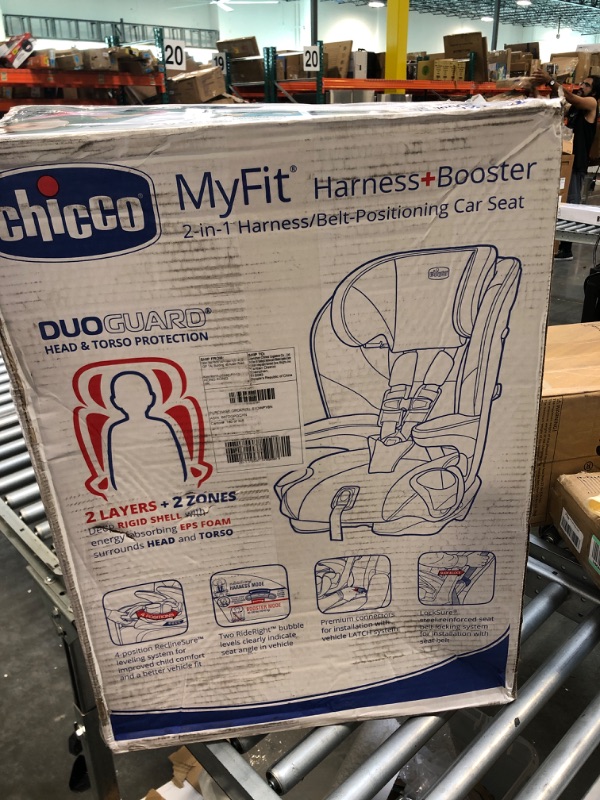 Photo 1 of Chicco MyFit Harness + Booster Car Seat, Fathom
