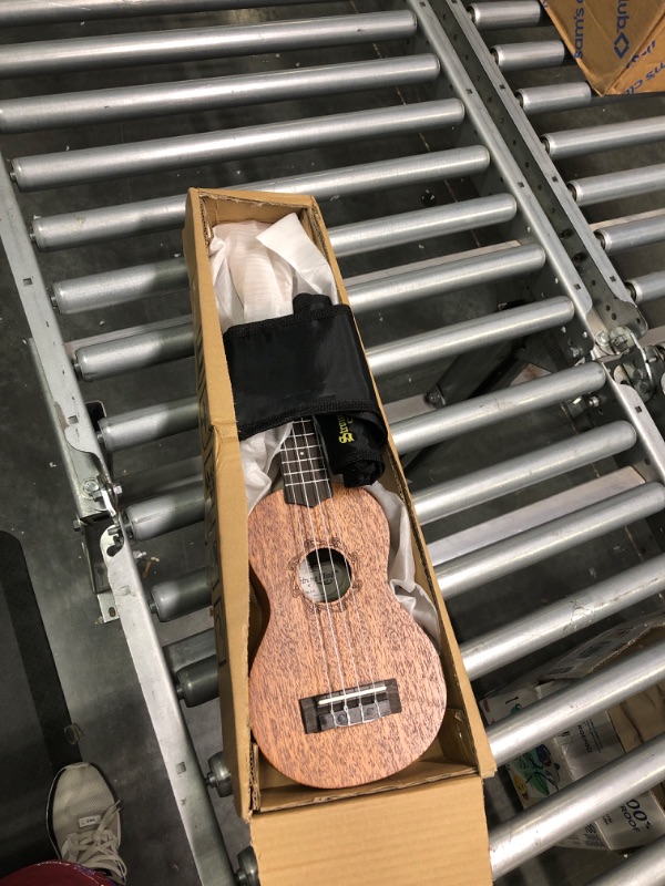 Photo 1 of Strong Wind Soprano Ukulele for Beginners, Mahogany 21 Inch Hawaiian Starter Uke Kids Guitar Ukalalee With Gig Bag Soprano 21in Waves