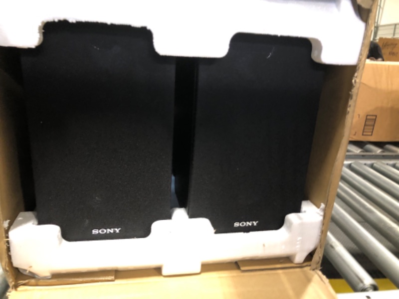 Photo 3 of Sony SSCS5 3-Way 3-Driver Bookshelf Speaker System (Pair) - Black