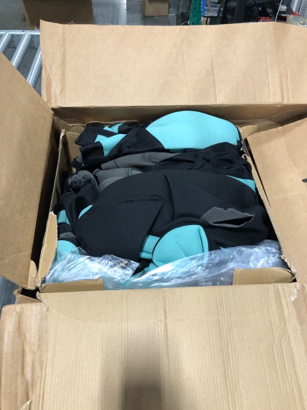 Photo 1 of FH Group Car Seat Covers Full Set Cloth, Universal Fit combo, Automotive Seat Covers, Low Back Front Seat Covers,Airbag Compatible,Split Bench Rear Seat,Washable Car Seat Cover for SUV,Sedan,Van teal
