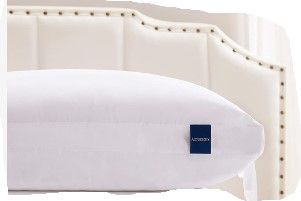 Photo 1 of ACCURATEX Premium Bed Pillows Queen Size , Shredded Memory Foam Pillow Hybrid with Fluffy Down Alternative Fill Cotton Cover, Adjustable Firm Pillow for Side,Back Sleepers, Machine Washable White Queen