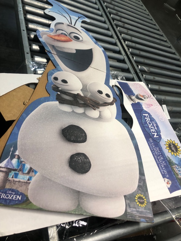 Photo 4 of Cardboard People Olaf Hugging Snowgies Life Size Cardboard Cutout Standup - Disney's Frozen Fever (2015 Short Film) Olaf Hugging Snowgies - Frozen Fever