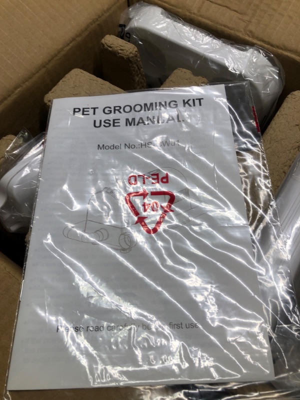 Photo 1 of lvittyPet Dog Grooming Kit & Pet Hair Vacuum 2 in 1(Low Noise) Professional Pet Grooming Vacuum with Powerful Suction 1.8L,5 Pet Grooming Tools for Dogs Cats Vacuum for Shedding Grooming