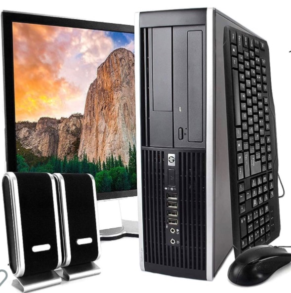 Photo 1 of 
HP Desktop Core 2 Duo 2.6GHz - New 4GB Memory - 500GB HDD - Windows 10 Home Edition - 19" Generic Monitor, NEW Keyboard, Mouse, WiFi Sold (Renewed)