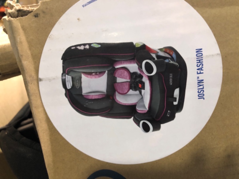 Photo 3 of Graco 4Ever DLX 4 in 1 Car Seat | Infant to Toddler Car Seat, with 10 Years of Use, Joslyn, 20x21.5x24 Inch DLX Joslyn