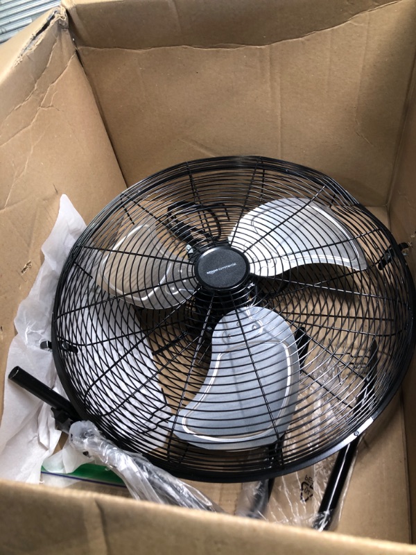 Photo 2 of AmazonCommercial 20" High Velocity Industrial Fan, Black,