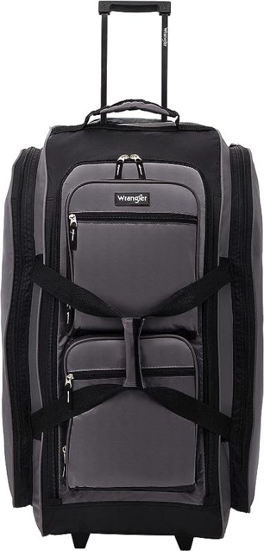 Photo 1 of ***Minor rip and handle doesnt work*** Wrangler Wesley Rolling Duffel Bag
