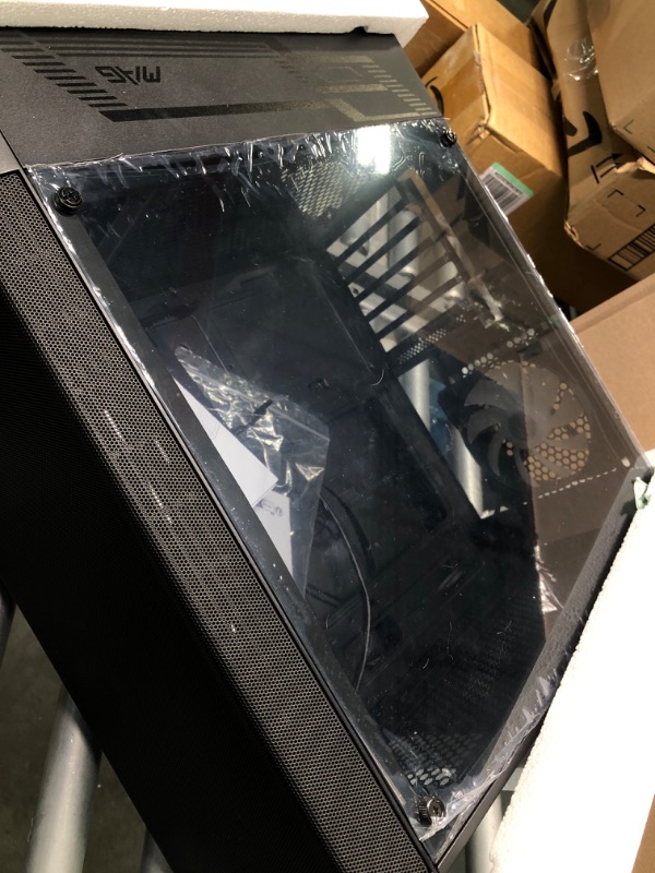 Photo 4 of MSI Mid-Tower PC Gaming Case – Tempered Glass Side Panel – 4 x 120mm aRGB Fan – Liquid Cooling Support up to 240mm Radiator x 1 – MAG Forge 112R MAG FORGE 112R (New Model)