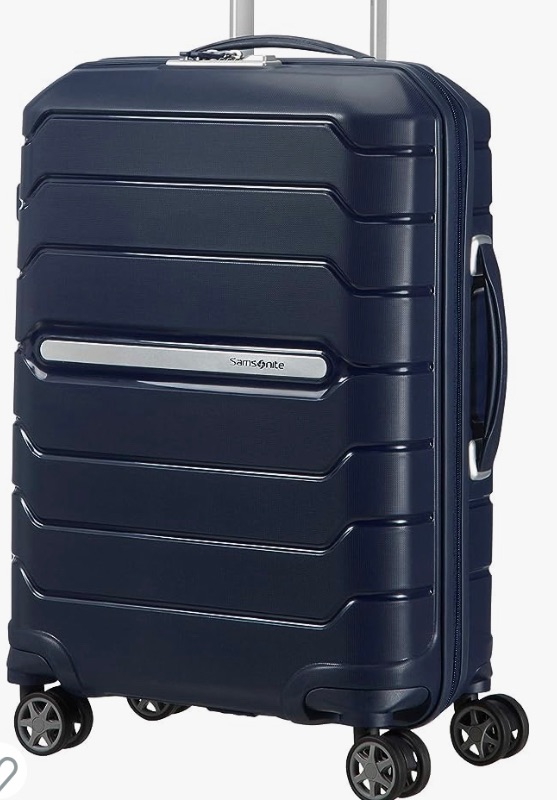 Photo 1 of 

SAMSONITE Flux - Spinner 55/20 Expandable Hand Luggage, 55 cm, 44 liters, Blue (Navy Blue)