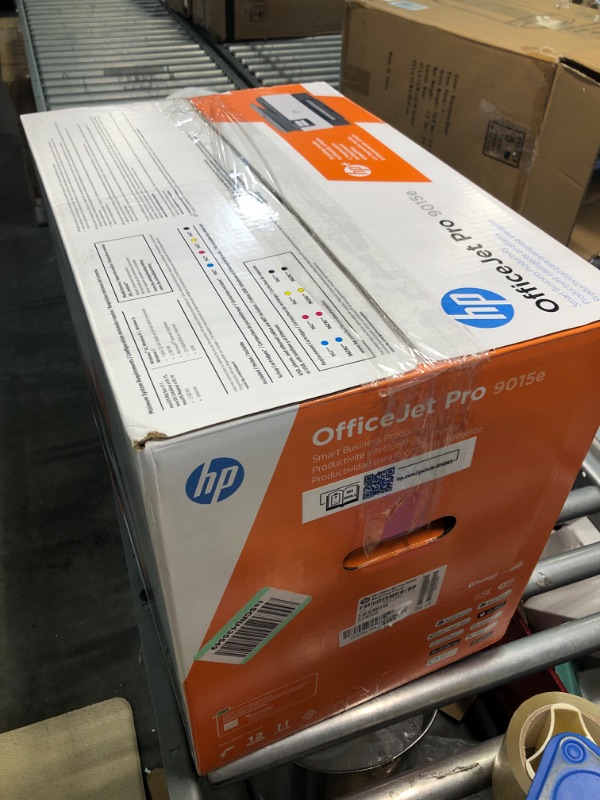 Photo 6 of HP OfficeJet Pro 9015e Wireless Color All-in-One Printer with bonus 6 months Instant ink with HP+ (1G5L3A),Gray