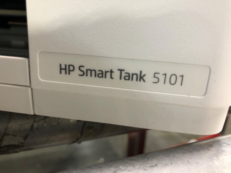 Photo 4 of HP Smart-Tank 5101 Wireless All-in-One Ink-Tank Printer with up to 2 Years of Ink Included (1F3Y0A),White
 no ink included